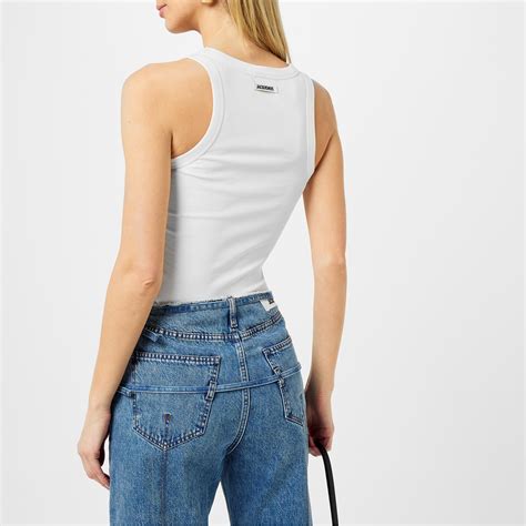 top descanso gros|The Gros Grain tank top by JACQUEMUS .